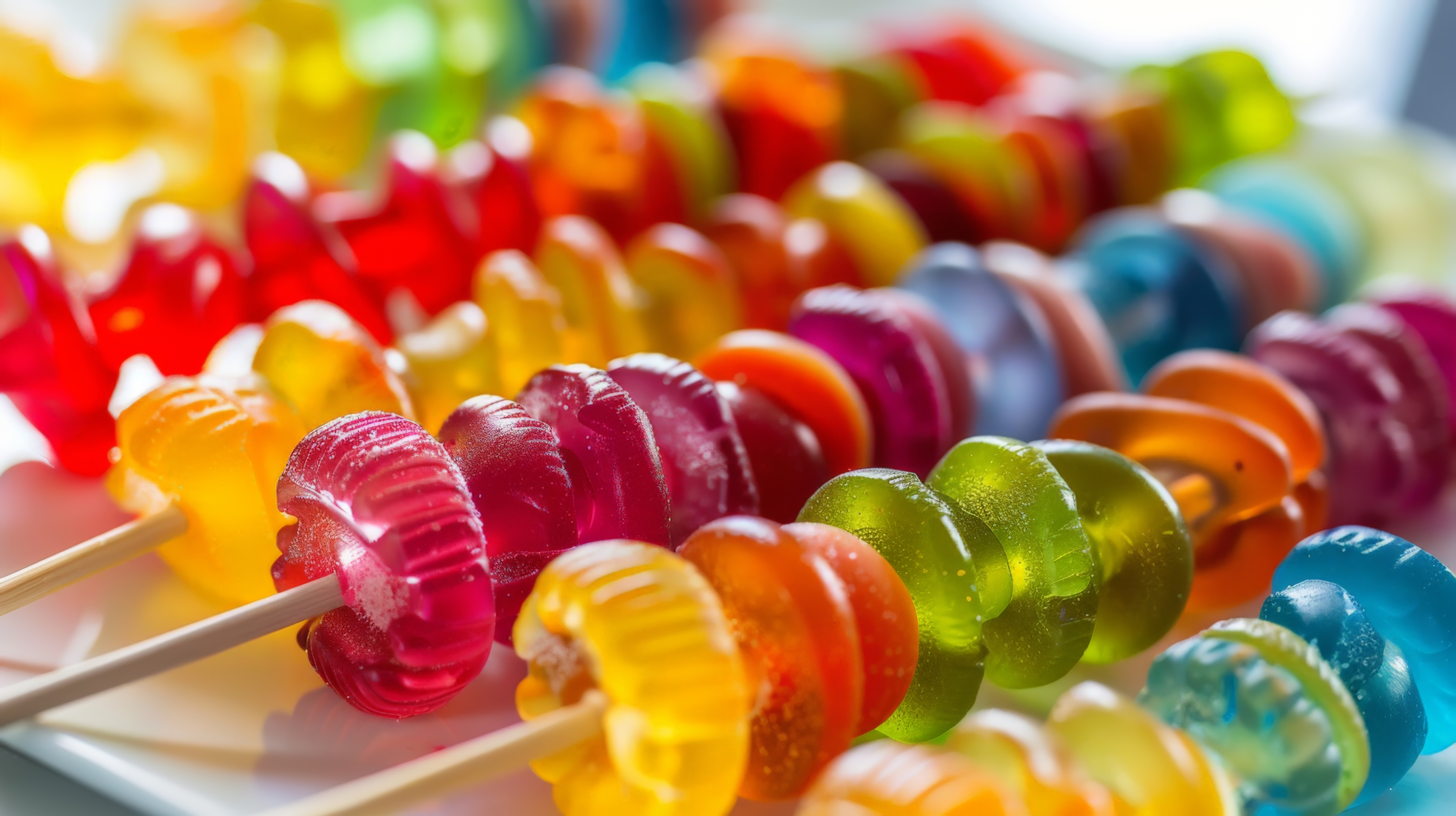 Stabilizers in candies to preserve shape and prevent ingredient separation